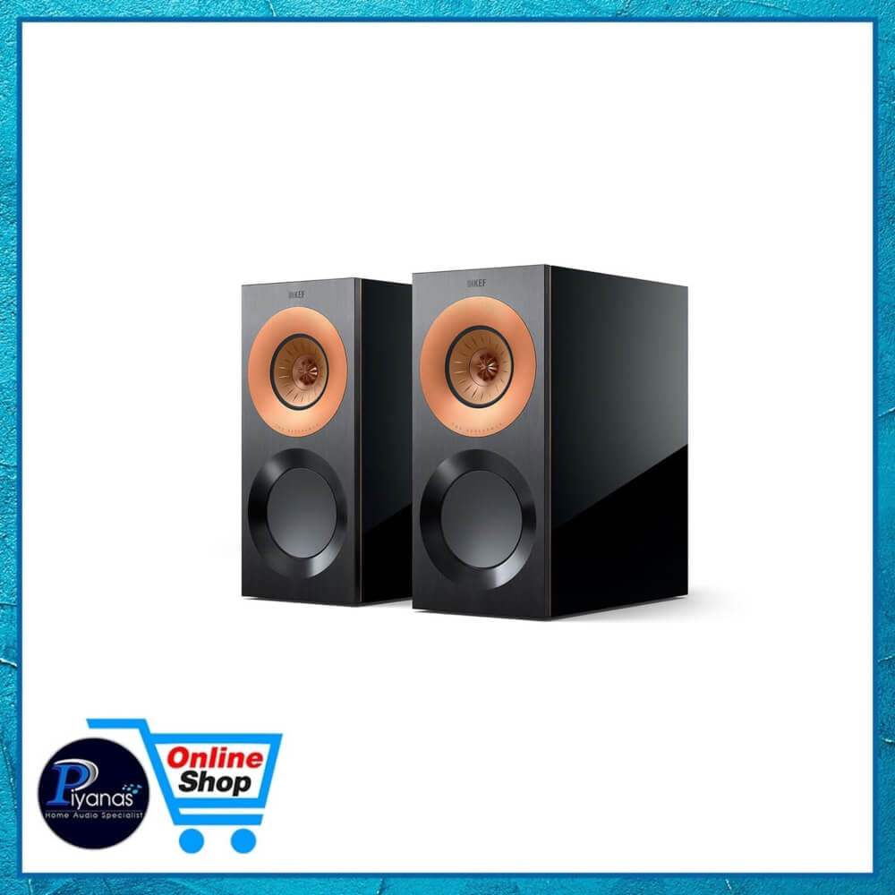 ลำโพงบุ๊คเชล์ฟ KEF : REFERENCE 1 META สีดำ/คอปเปอร์